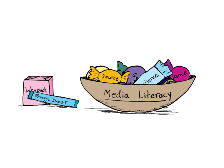 Illustration als Beispiel für Medienkompetenz